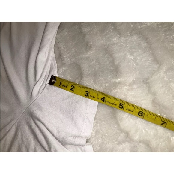 NWT ELOQUII White One Shoulder Pullover Top Size 18/20 S/S NWT - Picture 5 of 5
